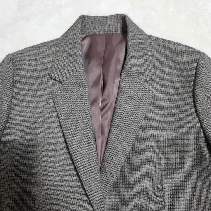 [BUNJANG] Top Ten Wool Blend Check Jacket / (95)여성 탑텐 울 블랜드 체크 자켓