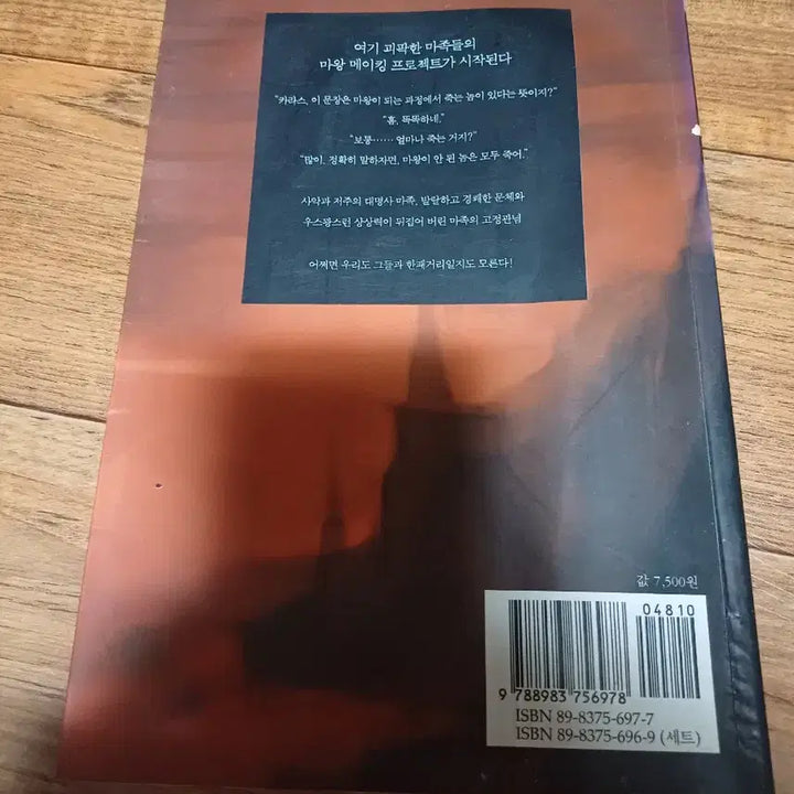 [BUNJANG] Fantasy Novel: The Devil Vol. 1 / 판타지소설 마왕 1권 판매합니다.