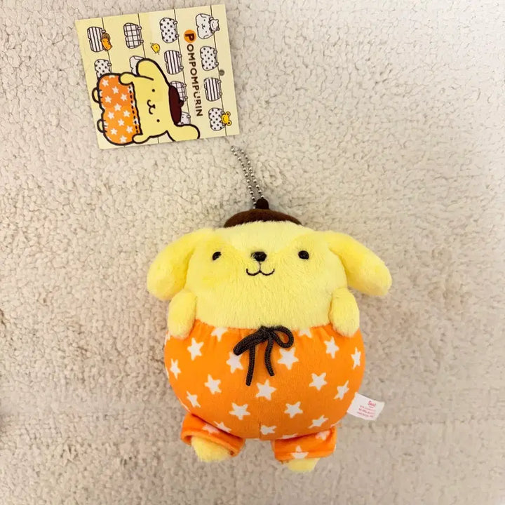 [BUNJANG] Sanrio Pompompurin Pumpkin Pants Mascot Plush / 산리오 폼폼푸린 호박바지 마스코트 인형