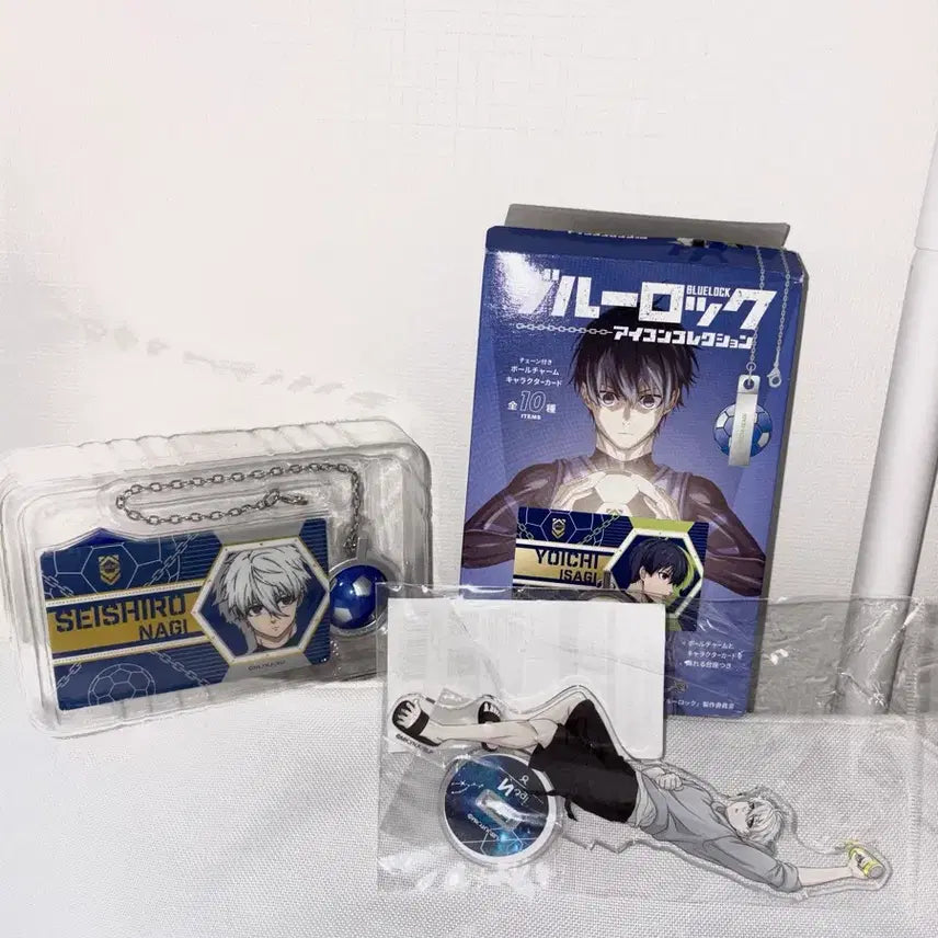 [BUNJANG] Blue Lock Nagi Seishiro Icon Collection Acrylic Stand Bundle / 블루록 아이콘 컬렉션 나기세이시로 4B+ 아크릴