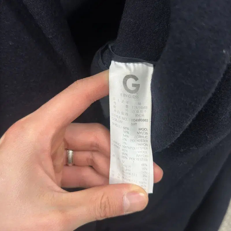 [BUNJANG] Guess Casual Wool Coat Jacket M / 게스 캐주얼 울 코트 자켓 M M10369