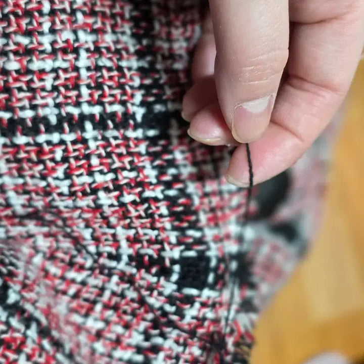 [BUNJANG] Mixxo Check Sleeveless Dress / 미쏘 체크 민소매 원피스