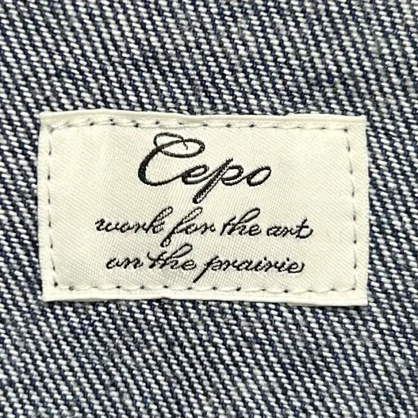 [BUNJANG] CEPO Crop Denim Jacket / [여자-M (90~95)]CEPO 크롭 데님 자켓