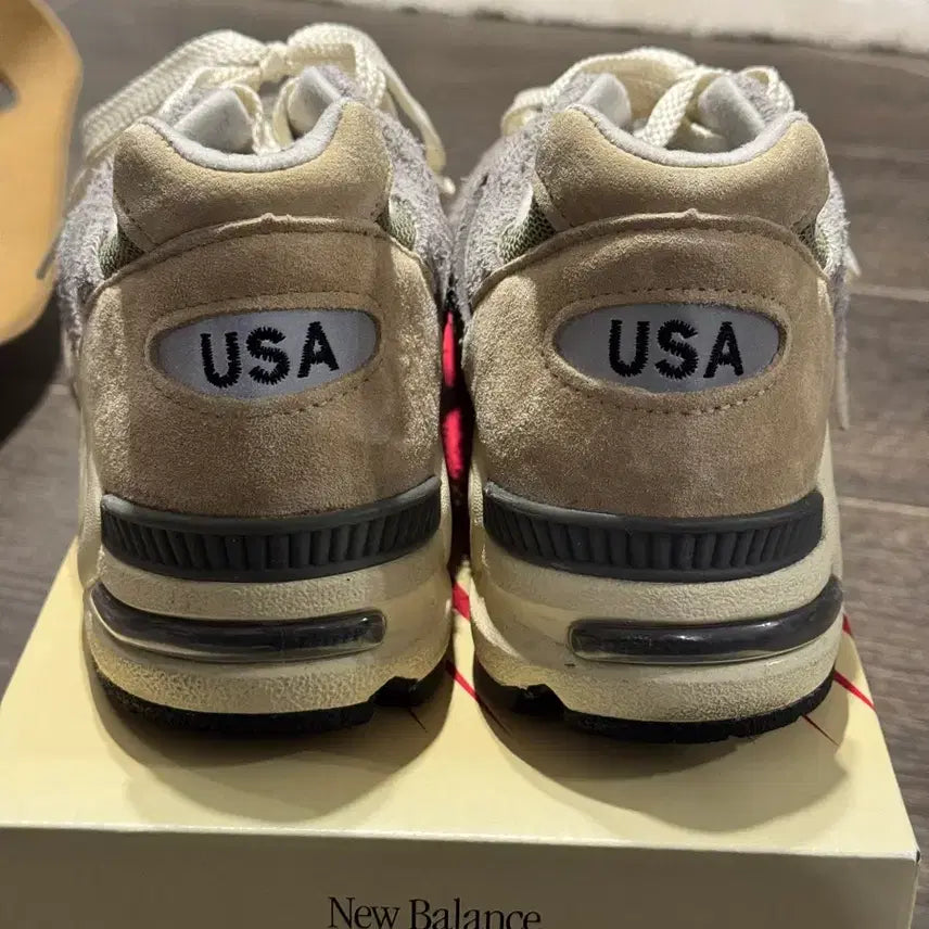 [BUNJANG] New Balance 990v2 Teddy Marble Sneakers / 뉴발란스 990v2 테디 마블 270