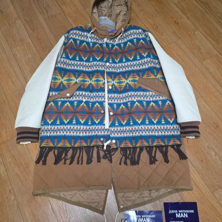 [BUNJANG] Junya Watanabe Pendleton Jamiroquai Quilted Parka / 준야와타나베 펜들턴 자미로콰이 퀼팅 야상 파카