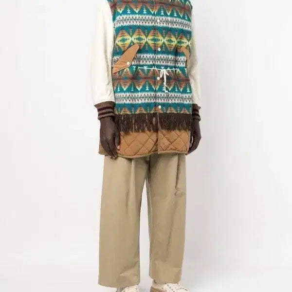 [BUNJANG] Junya Watanabe Pendleton Jamiroquai Quilted Parka / 준야와타나베 펜들턴 자미로콰이 퀼팅 야상 파카