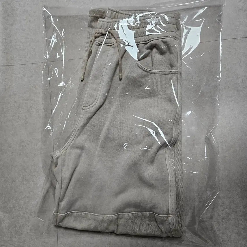 [BUNJANG] AMOMENTO Drawstring Denim Pants Beige / 아모멘토 드로우 스트링 데님 팬츠 베이지