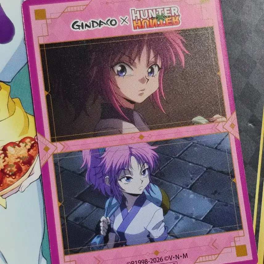 [BUNJANG] Hunter x Hunter Gindaco Collaboration Rare Card + Box / 헌터x헌터 긴다코 콜라보 마치 레어 카드+박스