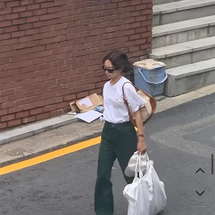 [BUNJANG] The Barnet Green Pants S Size / 더바넷 그린 팬츠