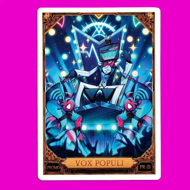 [BUNJANG] Hazbin Hotel Vox Populi Trading Card / 해즈빈호텔 복스 프로모 카드 VOX POPULI 트레이딩 카드 양도