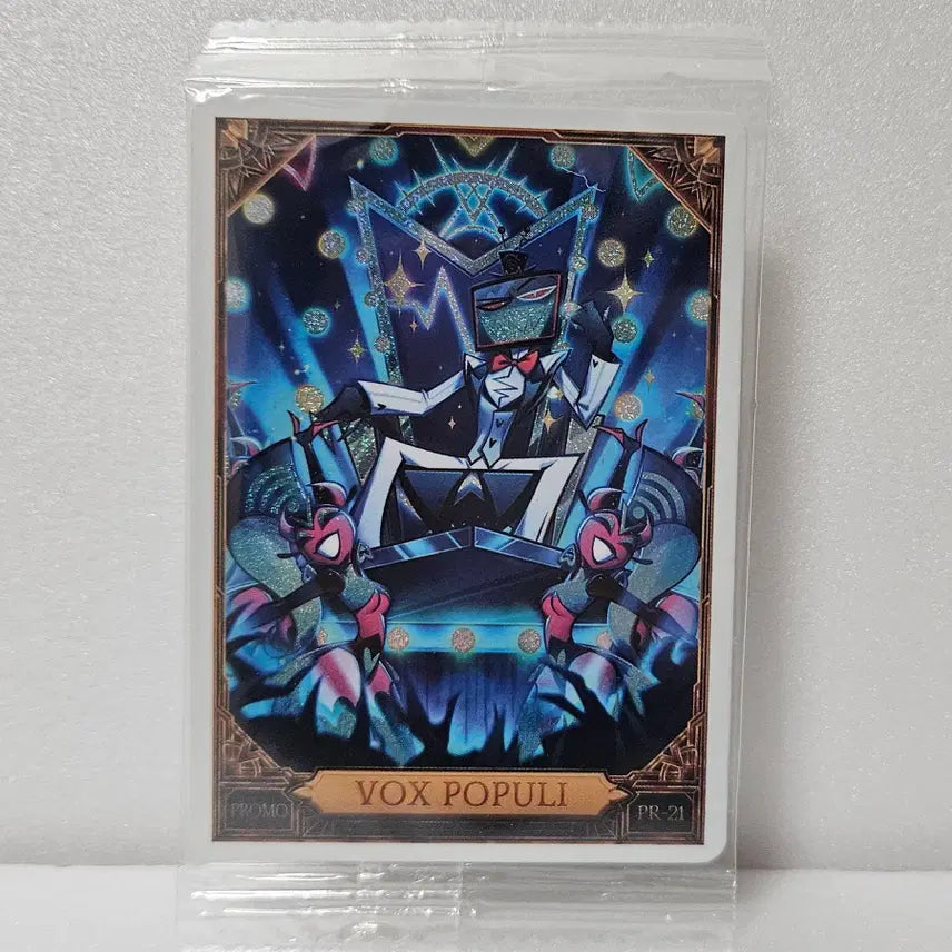 [BUNJANG] Hazbin Hotel Vox Populi Trading Card / 해즈빈호텔 복스 프로모 카드 VOX POPULI 트레이딩 카드 양도