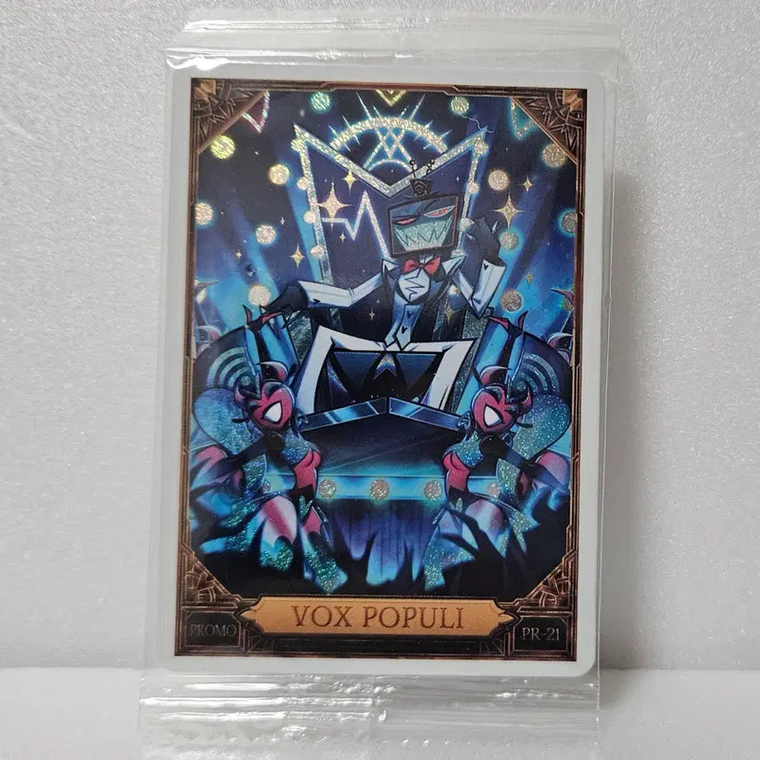 [BUNJANG] Hazbin Hotel Vox Populi Trading Card / 해즈빈호텔 복스 프로모 카드 VOX POPULI 트레이딩 카드 양도