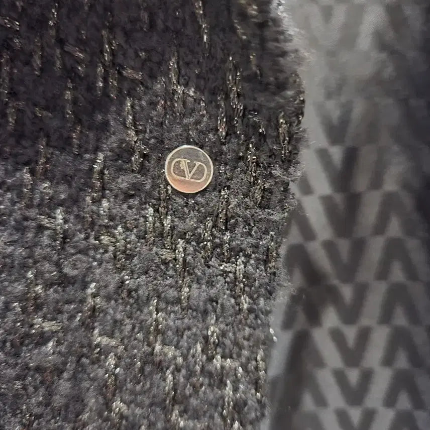 [BUNJANG] Valentino Tweed Jacket / 발렌티노 오버핏 트위드 자켓