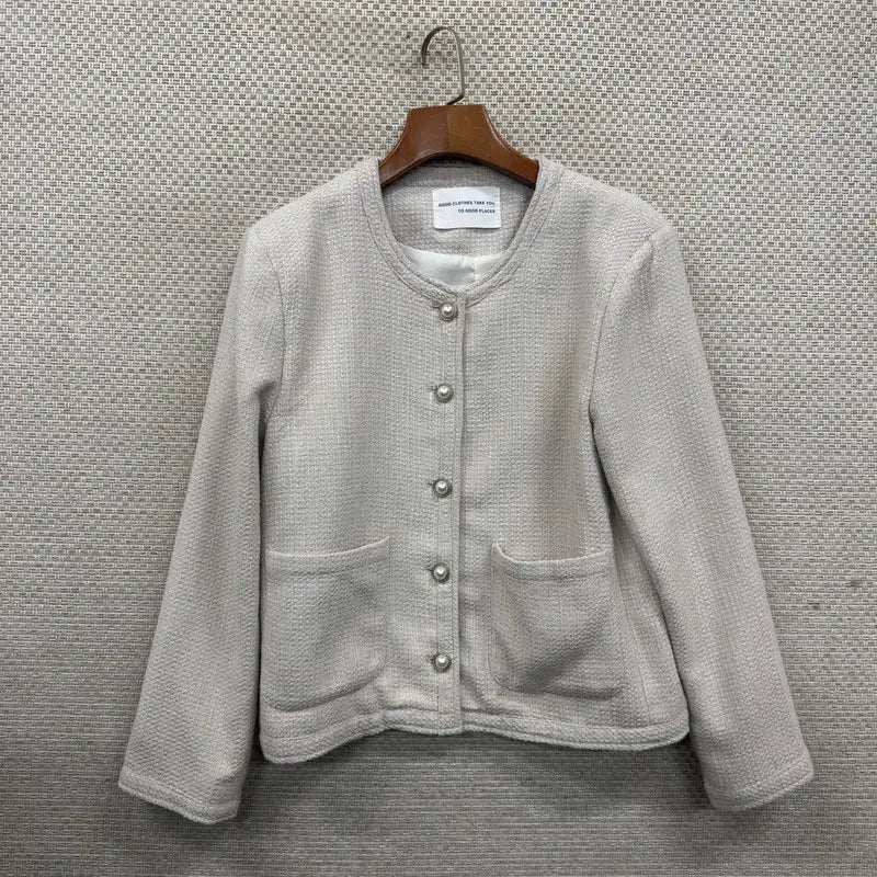 [SOLD OUT] 빈티지 여성 크롭 트위드 자켓 95 M10367