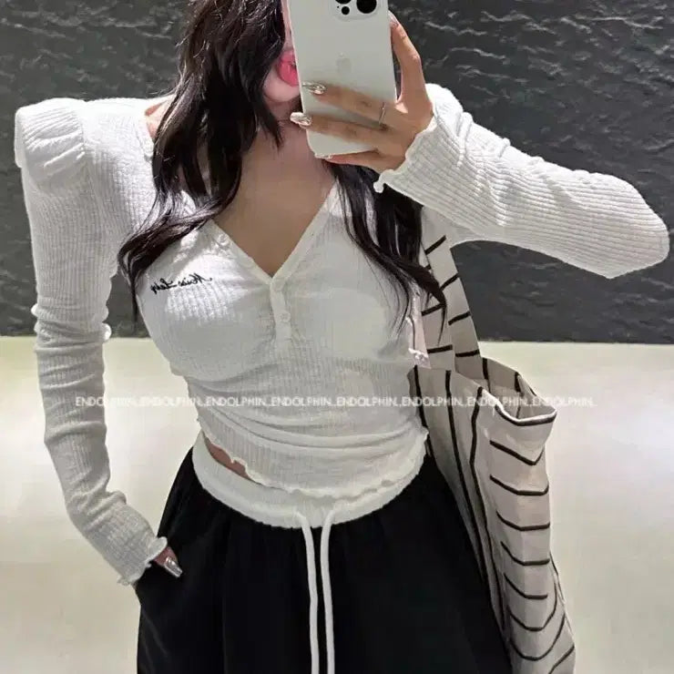[SOLD OUT] 엔돌핀 레이디자수티 아이보리