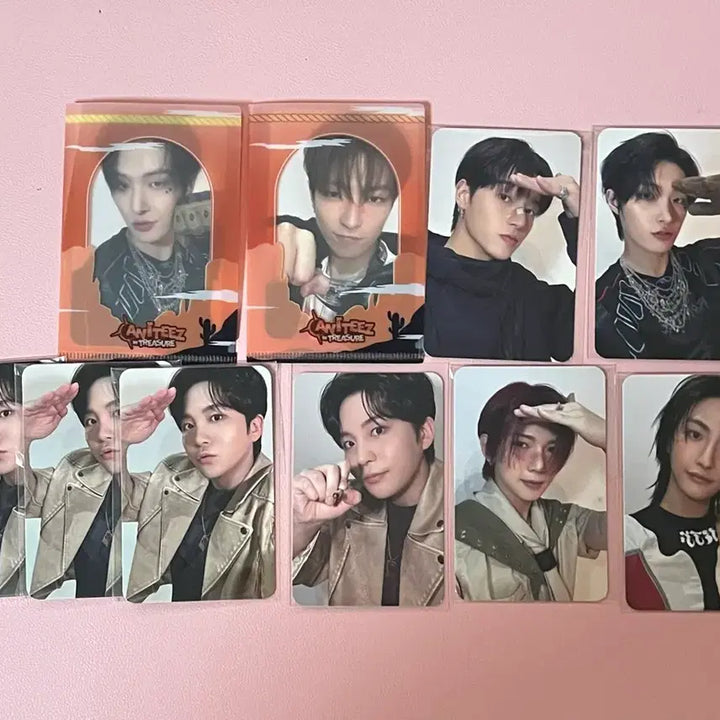 에이티즈 애니티즈 트레저 팝업 포카 일괄