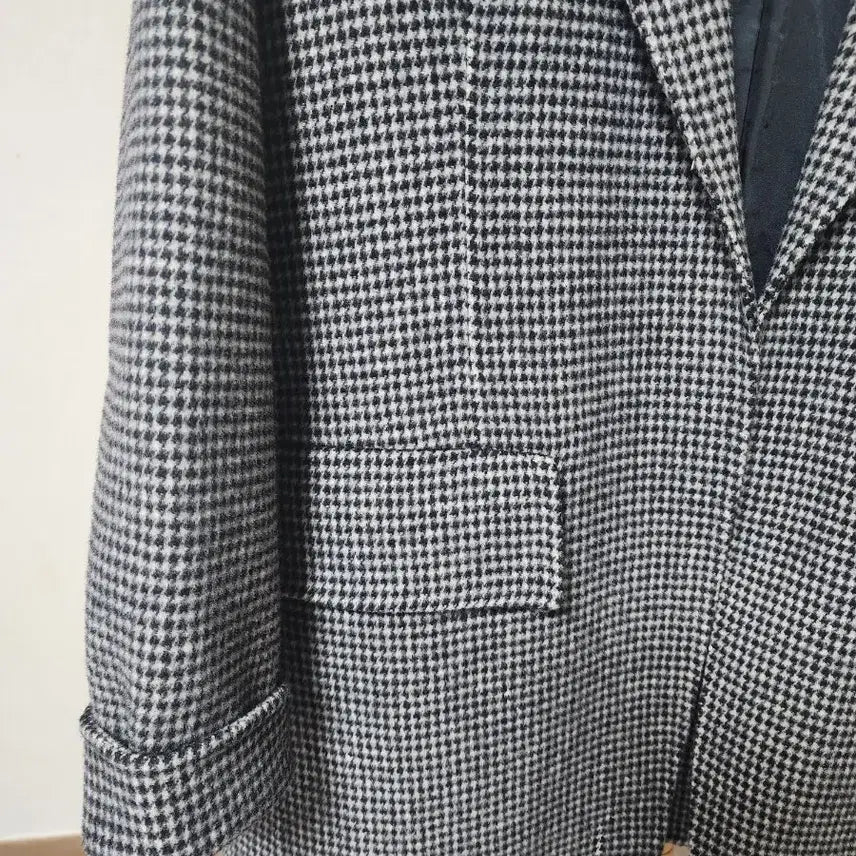 [BUNJANG] SO.WOOL Houndstooth Check Jacket / SO.WOOL 하운드투스 체크 자켓(66)