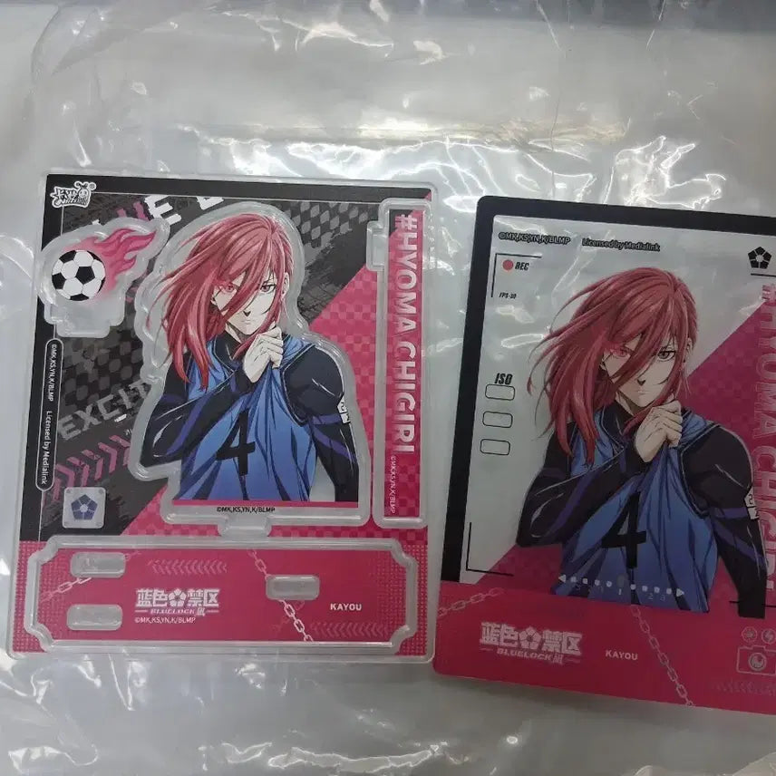 [BUNJANG] Blue Lock Chigiri Hyoma Acrylic Stand &amp; Card / 블루록 치기리 효마 아크릴 스탠드 카드