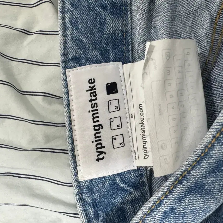 [BUNJANG] Typing Mistake Jeans L / 타이핑미스테이크 청바지 L