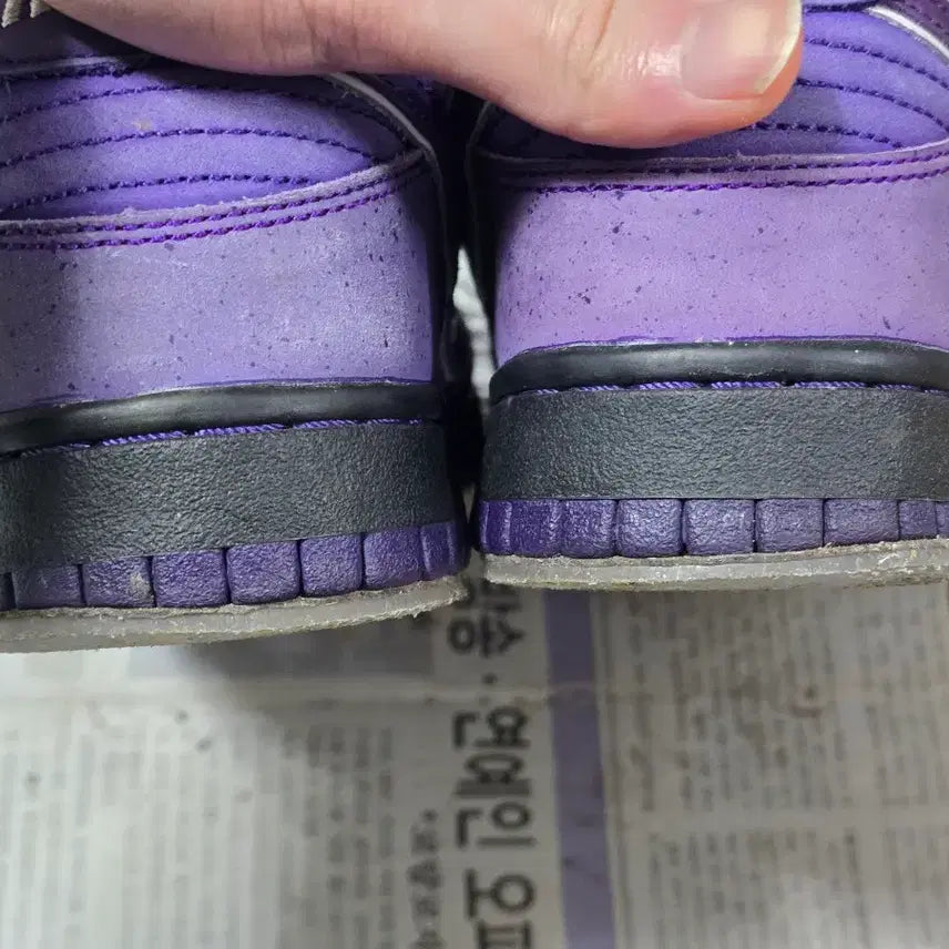 [BUNJANG] Nike SB Dunk Low Concepts Purple Lobster Sneakers / [250] 나이키 SB 덩크 로우 컨셉트 퍼플 랍스터 레귤러 박스