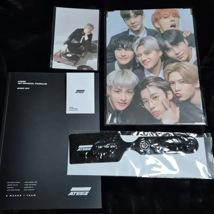 [BUNJANG] ATEEZ 1st ATINY Membership Kit / 에이티즈 1기 에이티니 팬클럽 멤버십 키트 (제시O)