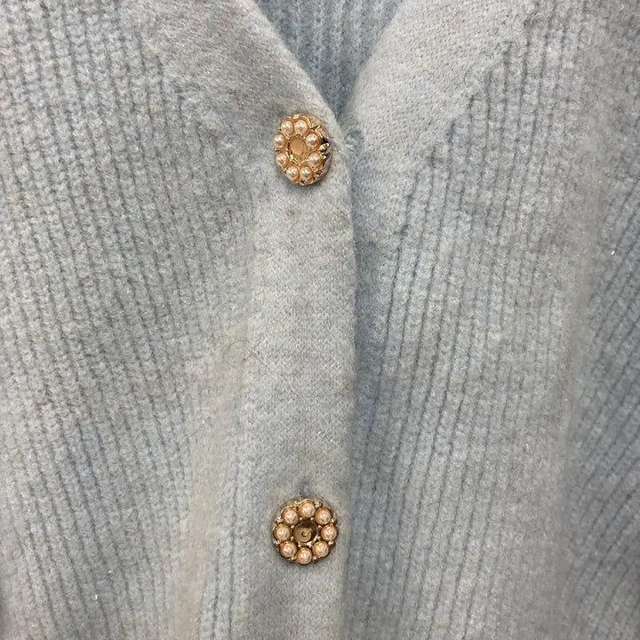 [BUNJANG] Simply V-Neck Cardigan / 여성F/ 심플리 브이넥 가디건