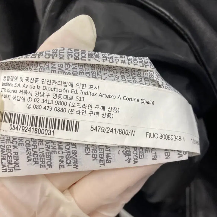 [BUNJANG] Zara Women's Lambskin Leather Rider Jacket / 여성M/ 자라우먼 양가죽 라이더자켓