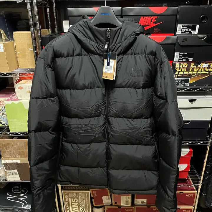 [BUNJANG] The North Face Hooded Down Padded Jacket Black 3XL / 노스페이스 후드 다운 패딩 블랙 3XL 새제품