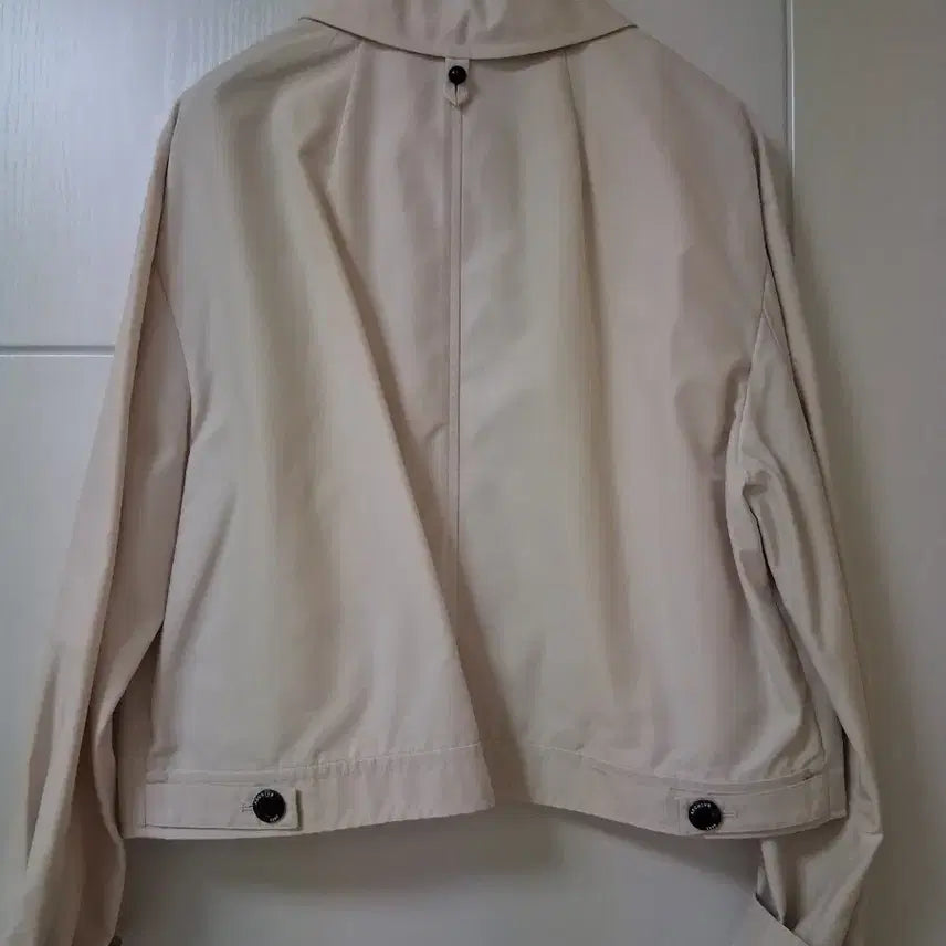 [BUNJANG] ZOOC Ivory Cropped Jacket / ZOOC 자켓 아이보리(프라다소재)