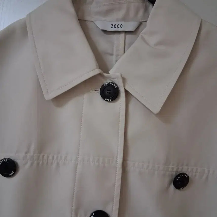 [BUNJANG] ZOOC Ivory Cropped Jacket / ZOOC 자켓 아이보리(프라다소재)