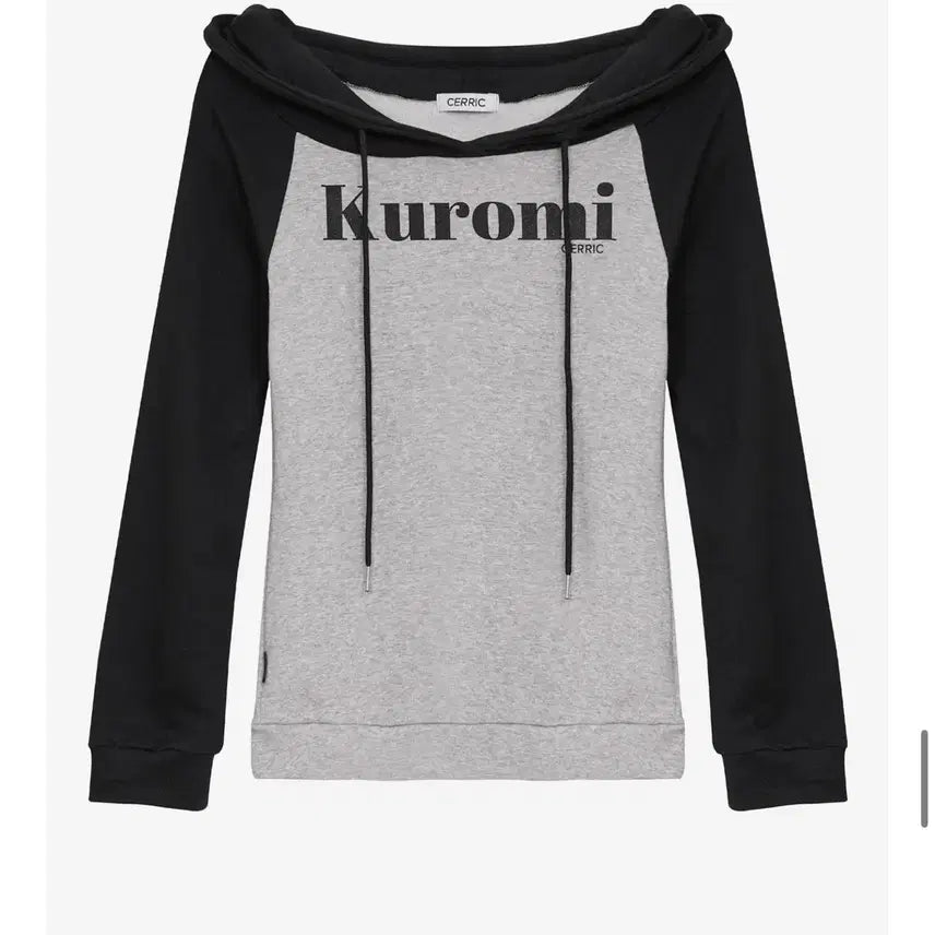 [BUNJANG] Seric Kuromi Off-Shoulder Hooded Top / 세릭 쿠로미 오프숄더 후드 탑