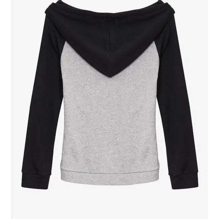 [BUNJANG] Seric Kuromi Off-Shoulder Hooded Top / 세릭 쿠로미 오프숄더 후드 탑