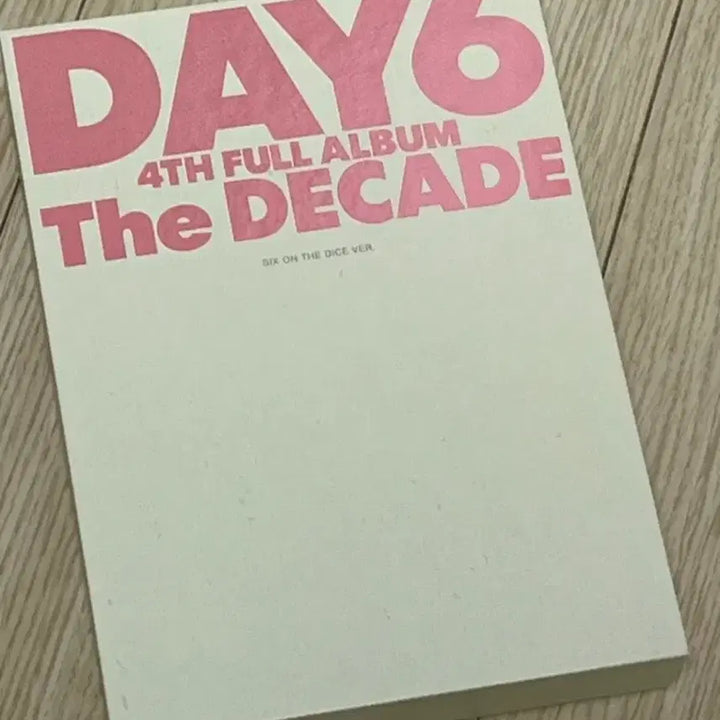 [BUNJANG] Day6 The Decade Unsealed Album / 데이식스 The Decade 다이스버전 개봉앨범