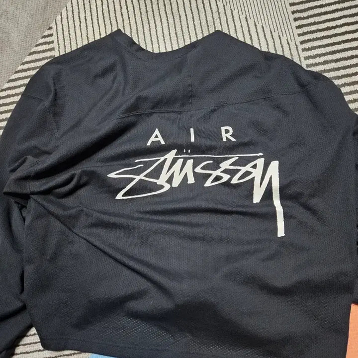 [SOLD OUT] (XXL)나이키 x 스투시 롱슬리브 탑 블랙
