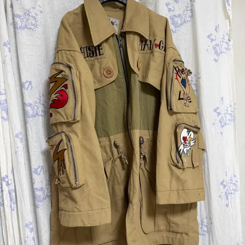 [BUNJANG] M.A.N.G Studio Khaki Jacket / man.G 스튜디오 카키 야상 자켓 105