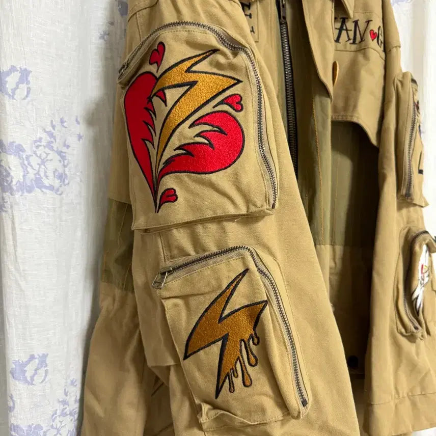 [BUNJANG] M.A.N.G Studio Khaki Jacket / man.G 스튜디오 카키 야상 자켓 105