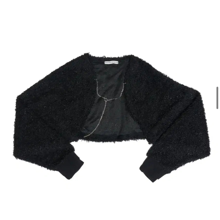 [BUNJANG] Skeism Inducing Boucle Cardigan Black / 스키즘 인듀싱 BOUCLE CARDIGAN BLACK