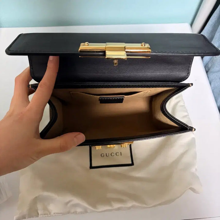 [BUNJANG] Gucci GG Supreme Padlock Mini Bag / 구찌 GG 수프림 패드락 미니백