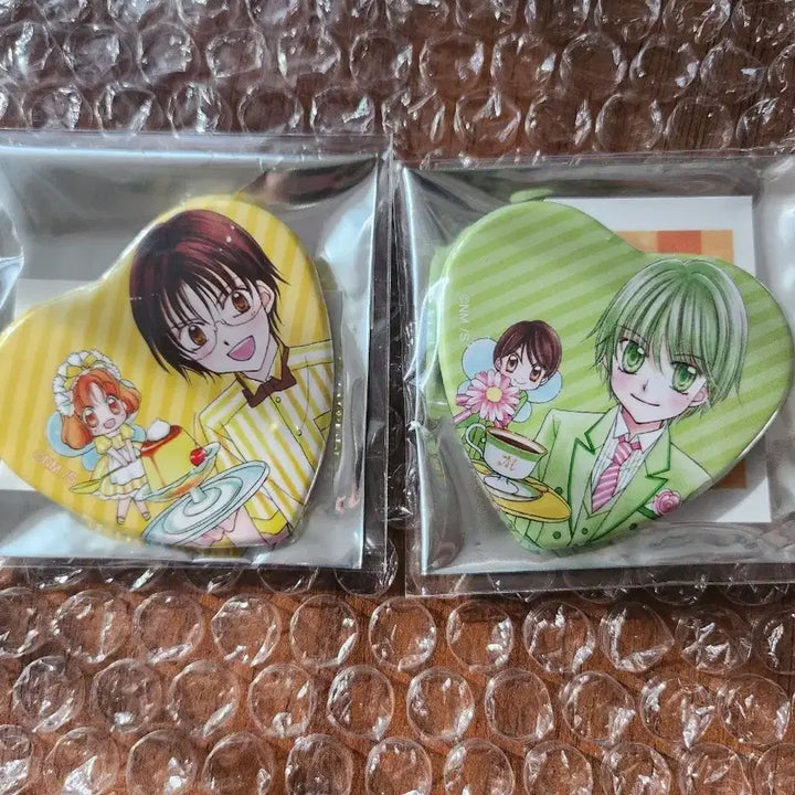 [BUNJANG] Dreaming Pastry Chef Dohwa and Rozin Bundle Set Can Badges / 꿈빛파티시엘 캔뱃지 일괄(도하, 로진)