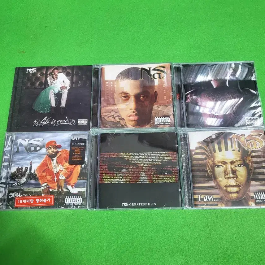 [BUNJANG] NAS CD Album Set / -CD- 레퍼 NAS 음반 CD 6장