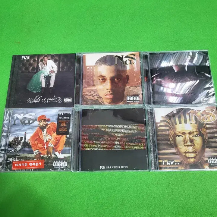 [BUNJANG] NAS CD Album Set / -CD- 레퍼 NAS 음반 CD 6장