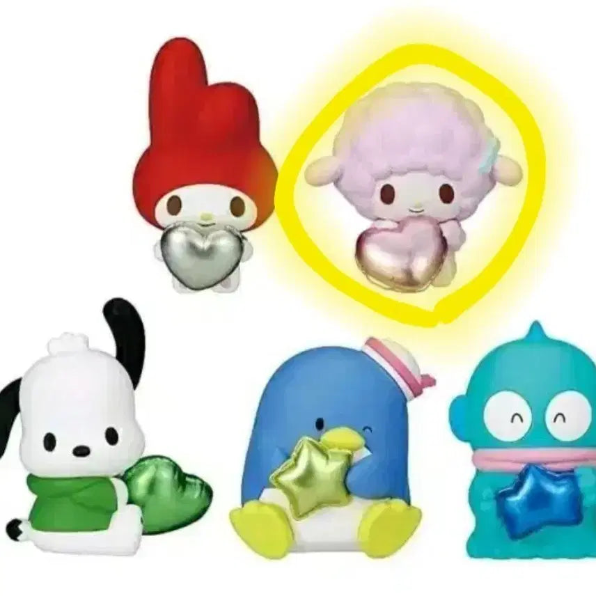 [BUNJANG] Sanrio Heart Balloon Gacha Piano / 산리오 하트 풍선 가챠 피아노