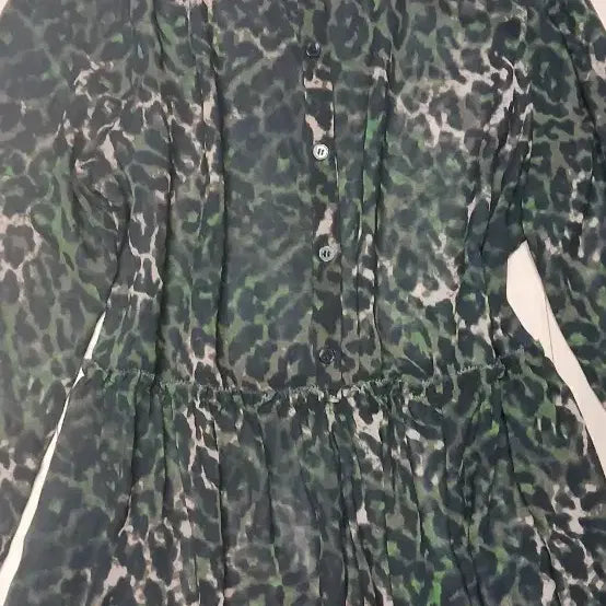 [BUNJANG] Leopard Long Dress / 레오파드 롱 원피스