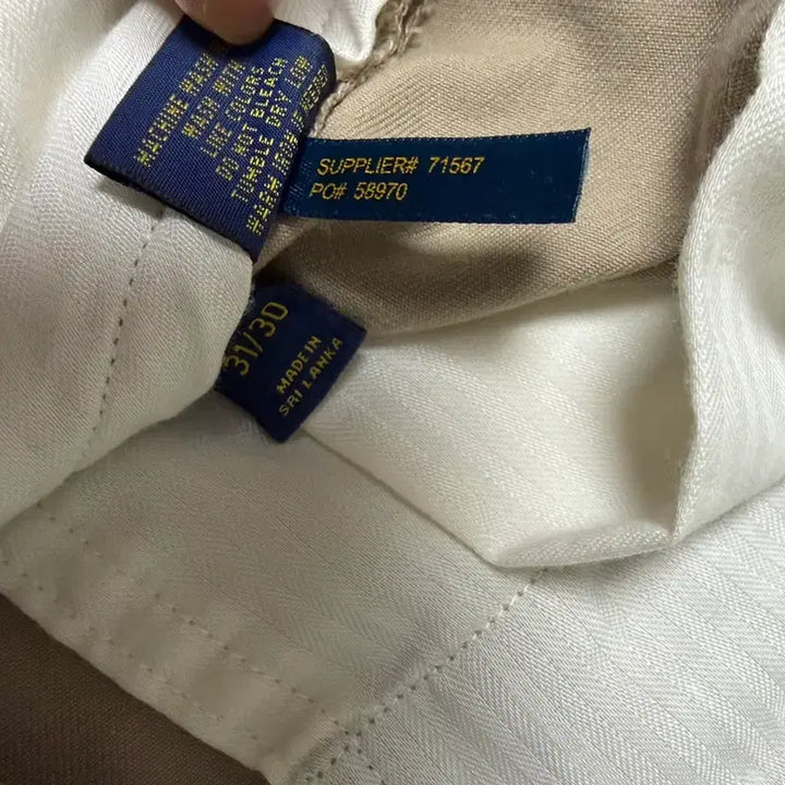 [BUNJANG] Chino Pants Beige / (31) 폴로 치노팬츠 베이지