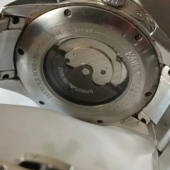 [BUNJANG] Armani AR4610 Automatic Watch / 아르마니 메가니코 AR4610 오토매틱