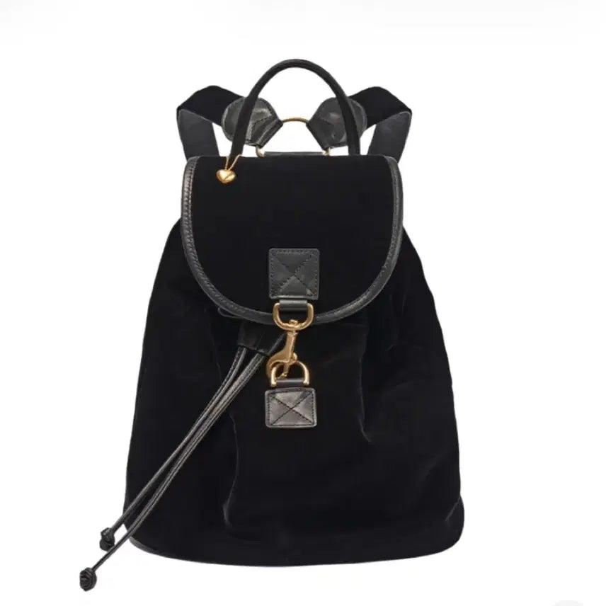 [BUNJANG] Thebarnet Velvet Belbag Backpack / (새상품)더바넷 벨백 백팩