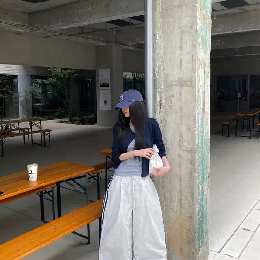 [BUNJANG] Round Cardigan / 워무드마인 비기닝 린넨 니트 라운드 가디건