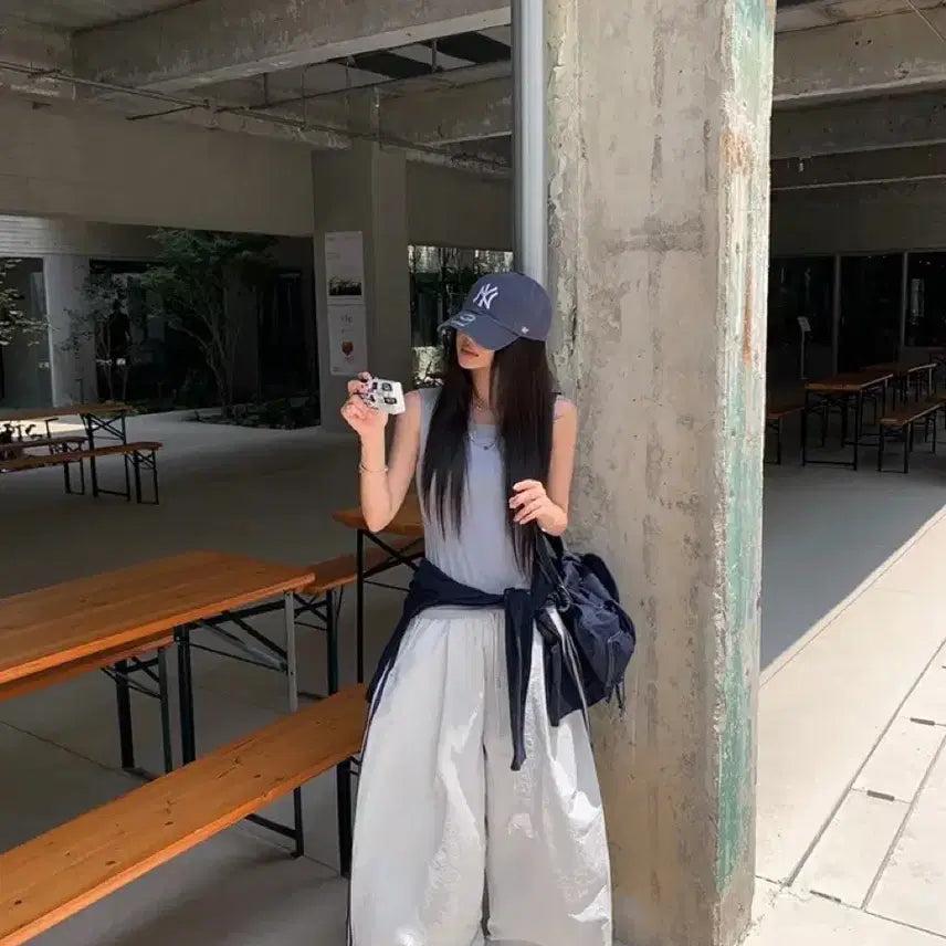 [BUNJANG] Round Cardigan / 워무드마인 비기닝 린넨 니트 라운드 가디건