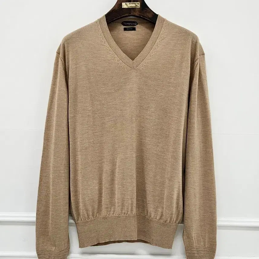 [BUNJANG] Tom Ford Cashmere Silk V-Neck Knit Sweater / 톰포드 캐시미어 실크 브이넥 니트