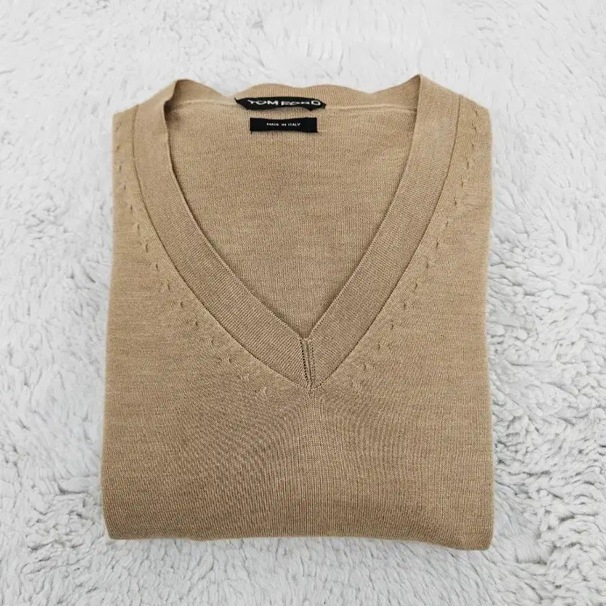 [BUNJANG] Tom Ford Cashmere Silk V-Neck Knit Sweater / 톰포드 캐시미어 실크 브이넥 니트